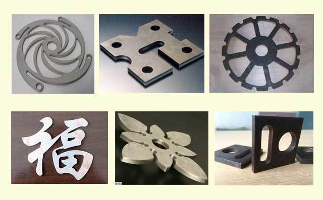 數(shù)控等離子切割機切割樣件