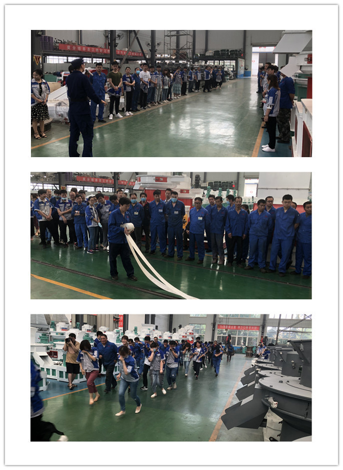 布洛爾員工進(jìn)行安全疏散演練 布洛爾員工進(jìn)行安全疏散演練