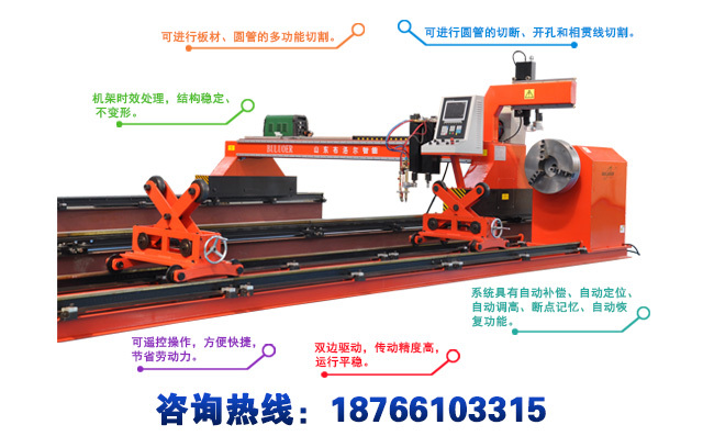 龍門式管板一體機(jī)產(chǎn)品特點(diǎn) 龍門式管板一體機(jī)產(chǎn)品特點(diǎn)